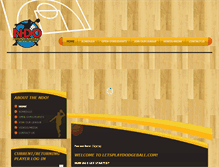 Tablet Screenshot of letsplaydodgeball.com